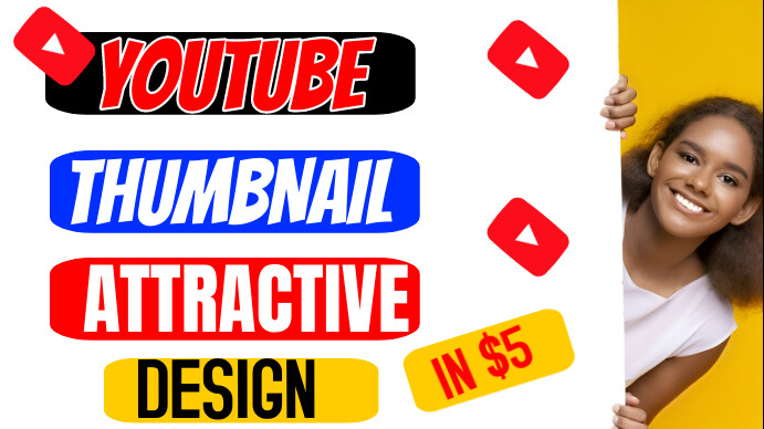 White Modern & Minimal Custom Design For Enga YouTube 缩略图 template
