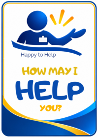 White Customer Service A6 Template