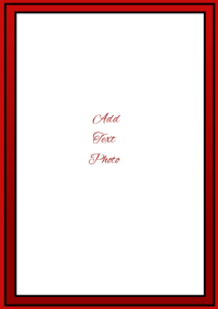 White Modern & Minimal Customizable Poster A1 template