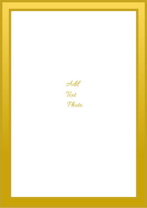 White Modern & Minimal Customizable Poster A3 Template | PosterMyWall
