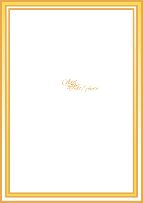 White Customizable Poster A4 Template | PosterMyWall