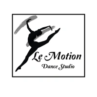 White Modern & Minimal Dance Logo template
