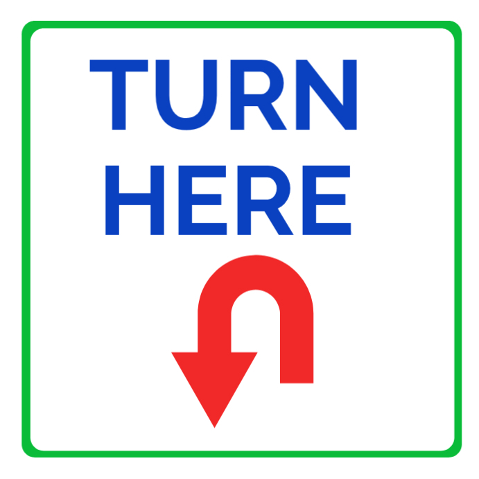 Copy of White Modern & Minimal Directional Sign Instagram Post ...