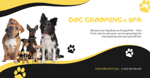 Blanco Dog Grooming & Spa Isithombe Esabiwe ku-Facebook Template