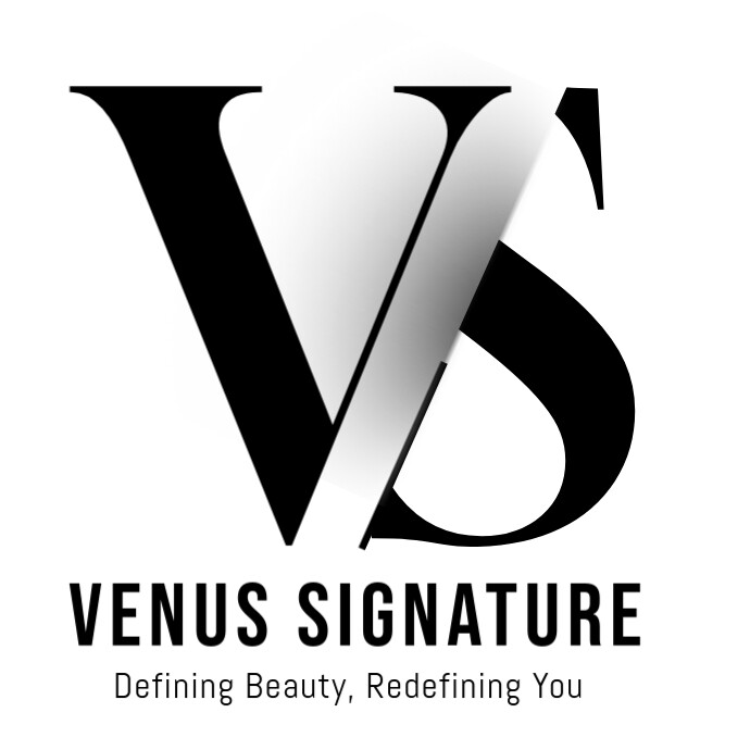 White Modern & Minimal Elegant Beauty Business Logo Template – Perfect For Salons, Spas & Skincare B