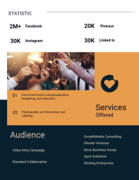 White Event Consulting Folder Template - Page 2