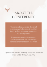 Putih Faith Conference A4 Template - Page 2