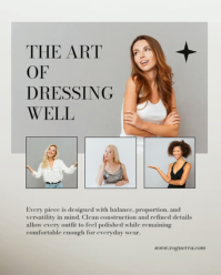 White Fashion Lookbook Instagram Portrait Template - Page 3