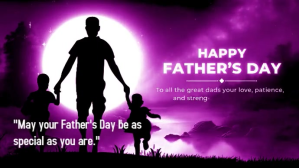 White Modern & Minimal Father's Day Youtube Thumbnail YouTube-miniature template