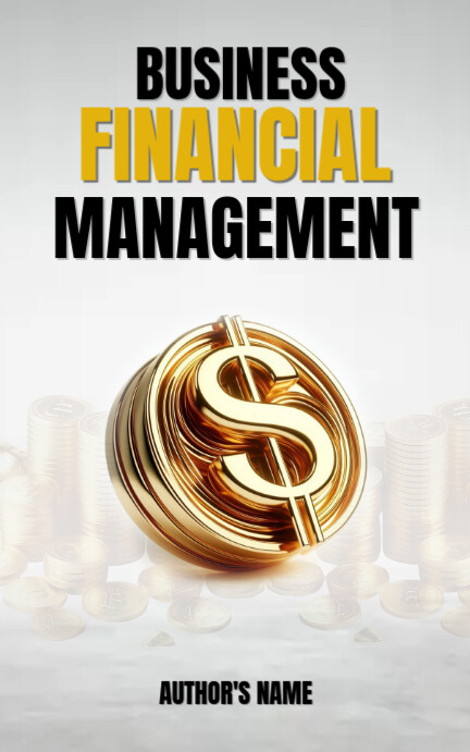Plantilla de White Modern & Minimal Financial Management Kindle/book ...