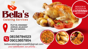 White Modern & Minimal Food Flyer Design Digital Display (16:9) template