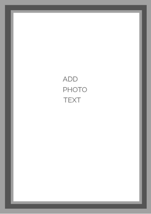 Plantilla de White Modern & Minimal Frame A4 | PosterMyWall