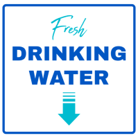 Weiß Drinking Water Сообщение Instagram Template