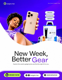 Wit Gadget Promotion Flyer Template