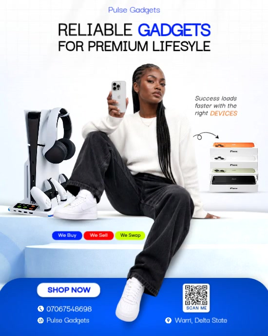 Gadget Promotion Template | PosterMyWall