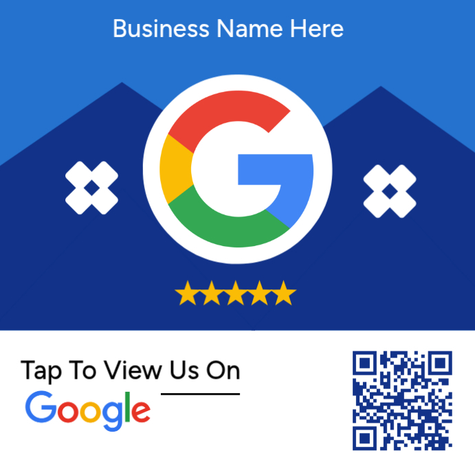 White Modern & Minimal Google Review Qr Code Instagram Post Templat ...