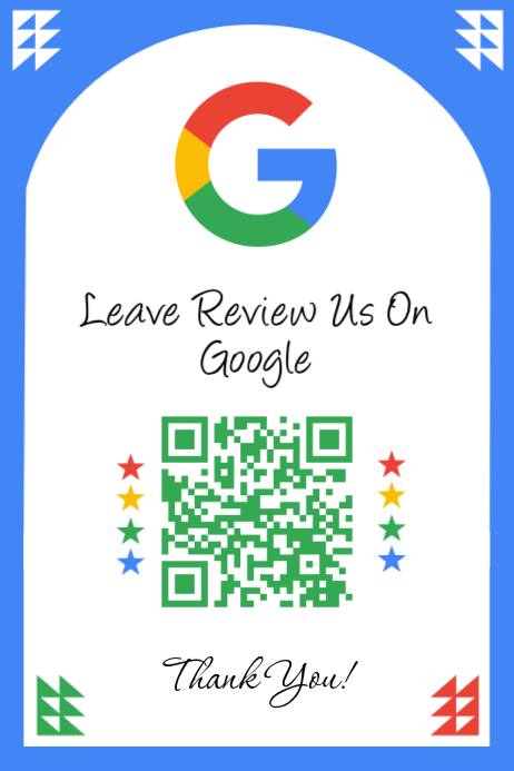 Google Review Request Posters Template | PosterMyWall