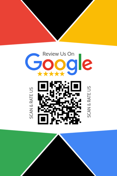 Simple Performance Rveiw Template Google Review Request Posters Template | PosterMyWall