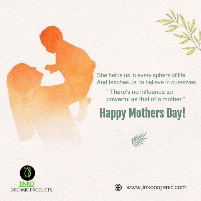 Copy of White Modern & Minimal Happy Mother's Day Appreciation Message ...