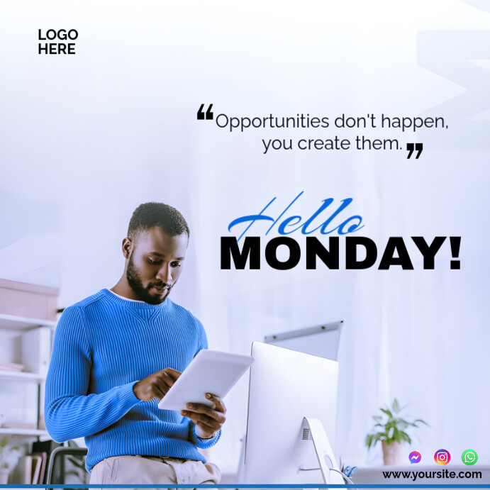 Motivational Monday Template | PosterMyWall