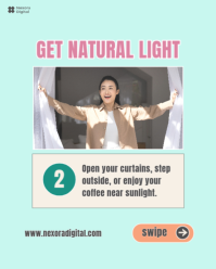 Hvid Health and Wellness Instagram Portrait Template - Page 3
