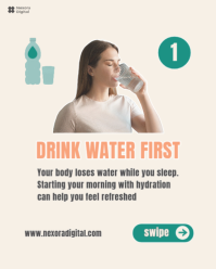 Hvid Health and Wellness Instagram Portrait Template - Page 2