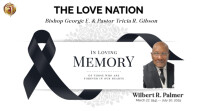 White Modern & Minimal In Memory Of Youtube Channel Cover Photo template