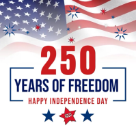 White Modern & Minimal Independence Day Celebration Instagram Post Video Instagram-bericht template