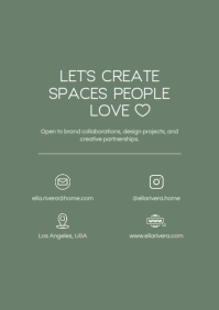 White Interior Design Portfolio A4 Template - Page 5