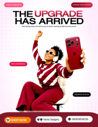 Putih Gadget Promotion Flyer Template