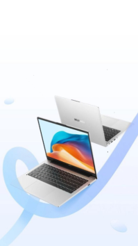White Laptop Promotion Цифровой дисплей Template
