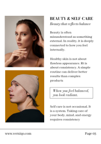 White Modern & Minimal Lifestyle and Personal Growth A4 template - Page 4