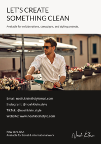 White Modern Fashion Creator A4 Template - Page 5