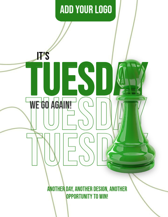 Motivational Tuesday Flyers Template | PosterMyWall