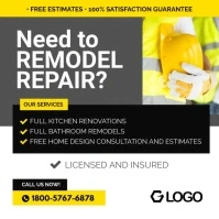 White Modern & Minimal Need To Remodel Or Rep Iphosti le-Instagram template