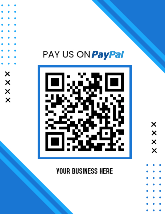 Plantilla de White modern & minimal payment qr code flyer | PosterMyWall