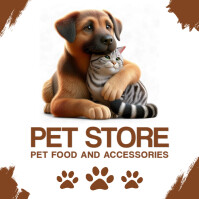 Branco Pet Store Promotion Instagram Post Template
