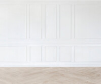 สีขาว Minimalist Background Rettangolo medio Template
