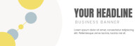 Branco Business Banner Banner 2' × 6' Template