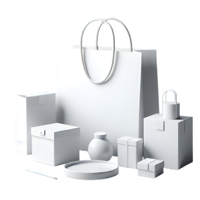 White Modern & Minimal Product Packaging Mock-up Instagram Post ...