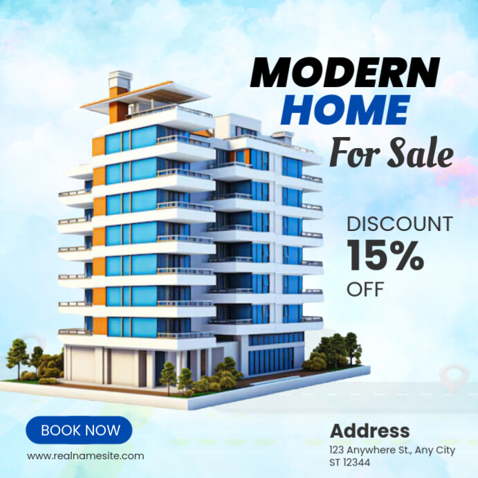 Copy of White Modern & Minimal Real Estate Instagram Post | PosterMyWall
