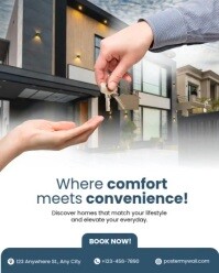 Blanco Real Estate Promotion Instagram Portrait Template