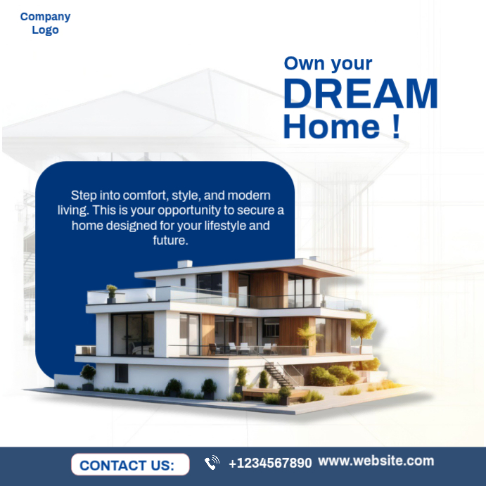 Copy of White Modern & Minimal Real Estate Promotion Instagram Post ...