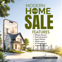 White Real Estate Sale Iphosti le-Instagram Template