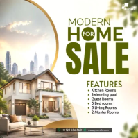 สีขาว Real Estate Sale Iphosti le-Instagram Template