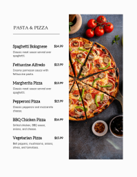 White Restaurant Menu Pamflet Template - Page 4