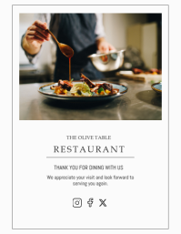 White Restaurant Menu Pamflet Template - Page 5