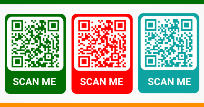 Plantilla de White Modern & Minimal Scan Qr Code Facebook Shared Image ...