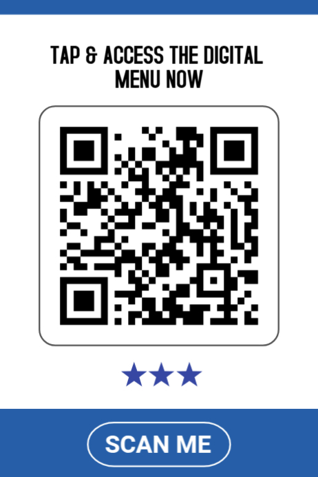 White Modern & Minimal Scan Qr Code Poster template