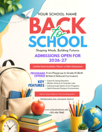White School Admissions Folder Template